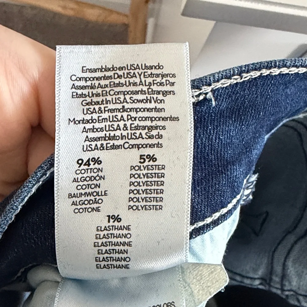 Mother Lil Hustler High Rise Ankle Flare Jean Sz 29P - Picture 6 of 7